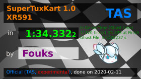 STK 1.0 TAS - XR591 in 1:34.3322 by Fouks STK TAS