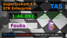 STK 1.0 TAS - STK Enterprise in 1:46.092 by Fouks STK TAS